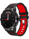 Colmi Sky 1 Pro 45mm Smartwatch με Παλμογράφο (Black/Red)