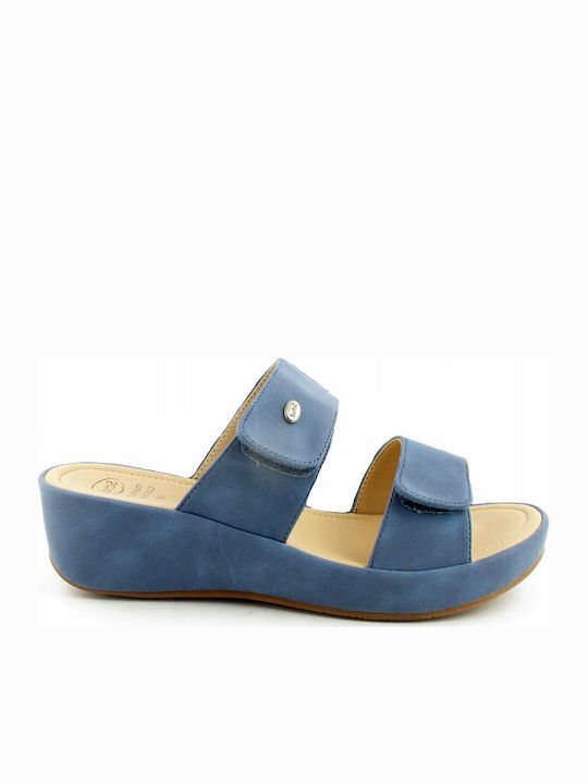 Athis Anatomische Damenplattformen Blau