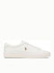 Ralph Lauren Longwood Vulc Ανδρικά Sneakers Λευκά