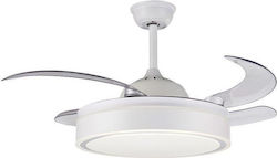 Sun Light 55W with Light 90cm White 5028-W