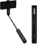 Spigen S550W LED Selfie Stick με Bluetooth Μαύρο