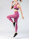 Up & Fit Performance 17-28034 Training Γυναικείο Cropped Κολάν Ψηλόμεσο Damson