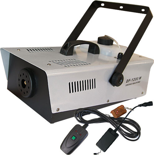 Alpha Star DF-03 Fog Machine 1200W Wireless / Wired Remote Compatible with DMX Control