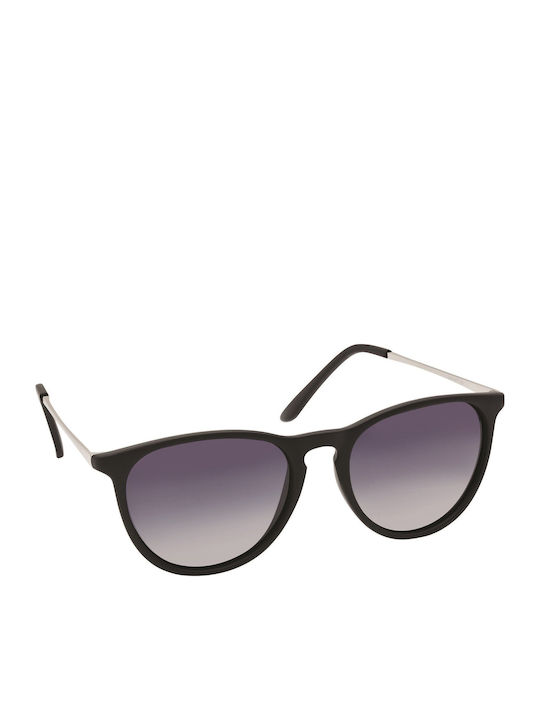 L663 Unisex Sunglasses with Black Frame and Black Gradient Polarized Lens