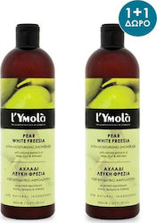 l'Ymola Pear & White Freesia Gel de baie (2x500ml) 1000ml