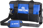 King Tony Over the Shoulder Tool Bag Blue L36xW20xH25cm