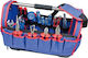 King Tony Open Top Over the Shoulder Tool Bag Blue L55xW28.5xH37cm