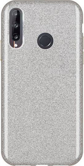 Forcell Shining Back Cover Σιλικόνης Ασημί (Huawei P40 Lite E)