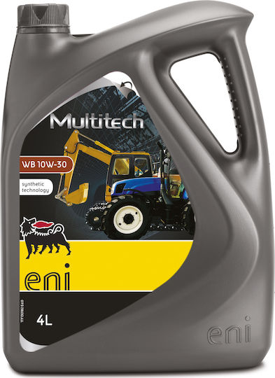 Eni Multitech JD/F Λάδι Αυτοκινήτου 10W-30 4lt