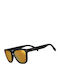 Goodr Whiskey Shots With Satan Unisex Sunglasses with Black Plastic Frame and Polarized Lens