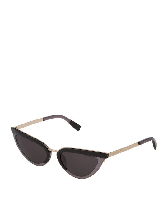 Trussardi Γυαλιά Ηλίου Μαύρα με Mixed Σκελετό Trussardi Γυαλιά Ηλίου Μαύρα με Mixed Σκελετό
