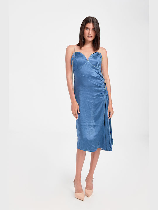 TRASH & LUXURY ARGOR/BLUE DRESS TL_08SS204047