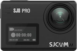 SJCAM SJ8 Pro Action Camera 4K Ultra HD Υποβρύχια με WiFi Μαύρη με Οθόνη 2.3"