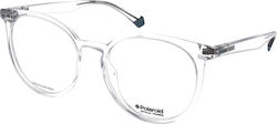 Polaroid Transparent Plastic Eyeglass Frame PLD D379 900