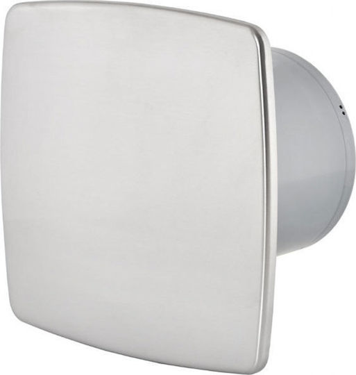 Mmotors MM-P Wall-mounted Ventilator Bathroom 100mm Silver