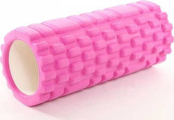 E-Fit Foam Roller Cilindru rotund Roz 33cm