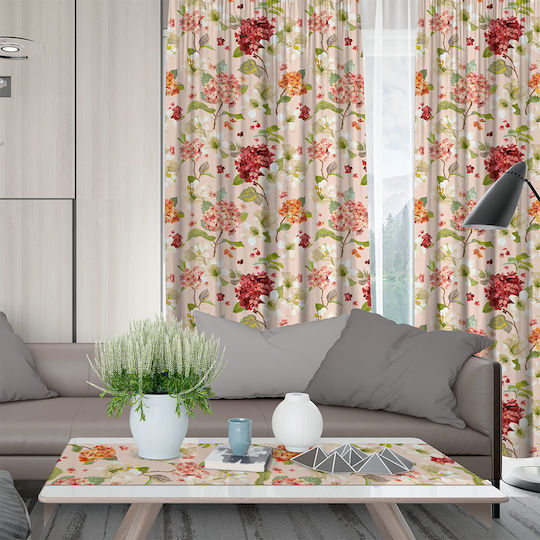 Lino Home Κουρτίνα με Τρέσα Campari 301 135x270εκ.