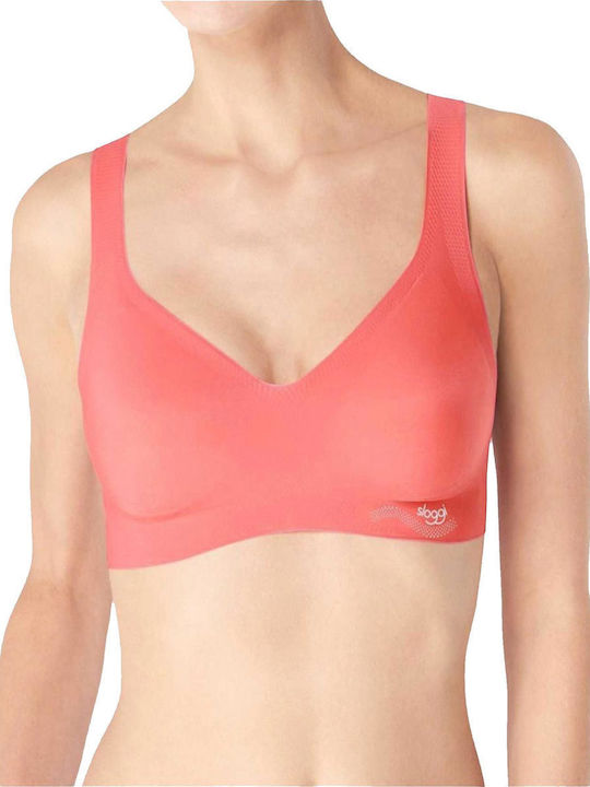 Sloggi Zero Feel Frauen Sport-BH Rosa mit Polst...