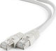 Gembird S/FTP Cat.6a (Gigabit) Network Cable Ethernet 2m Gray