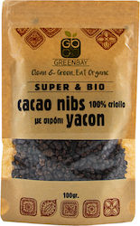 Green Bay Με Σιρόπι Yacon Biologische Kakaobohnen 100gr X.02.01.056