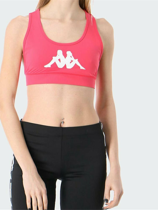 Kappa Women's Sports Bra without Padding Red