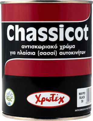 Χρωτέχ Χρώμα Αντισκωριακό Chassicot 0.75lt Κεραμιδί