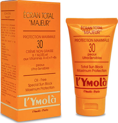 l'Ymola Ecran Total Αντηλιακή Κρέμα Προσώπου SPF30 80ml