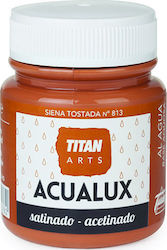Titan Acualux Satin Vopsea acrilică Maro pentru...