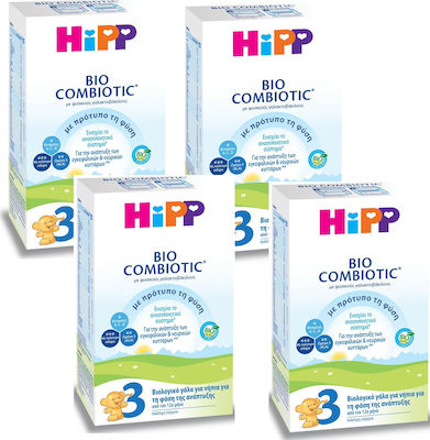 Hipp Formula de lapte Bio Combiotic 3 Fără gluten pentru 12m+ 600gr