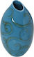 Espiel Decorative Vase Blue 28cm