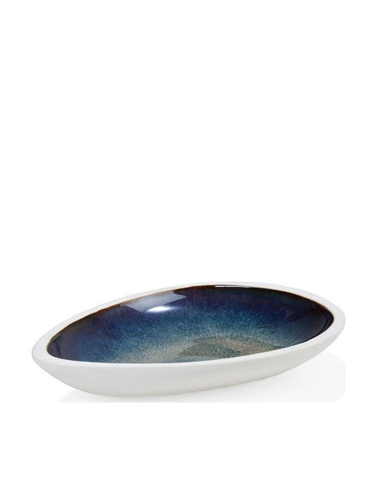 Andrea House Decorative Bowl Blue 30x23x5cm