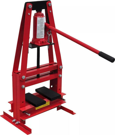 vidaXL Hydraulic Garage & Workshop Press with Maximum Pressure up to 6 Tons