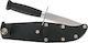 Morakniv Scout 39 Knife Black in Leather Sheath