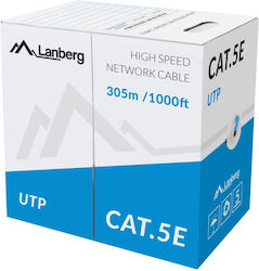 Lanberg LCU5-10CC-0305-B U/UTP Cat.5e Мрежов Кабел Ethernet 305м Син Lanberg LCU5-10CC-0305-B U/UTP Cat.5e Мрежов Кабел Ethernet 305м Син