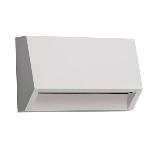 Adeleq Επιτοίχιο Εξωτερικό Σποτ LED IP65 2W με Θερμό Λευκό Φως