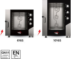 Master Star Ηλεκτρικός Φούρνος με Ατμό 15.5kW 1016S