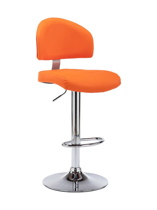 Hocker Bar Klappbar Orange 43x47x98cm