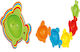 Fashy Little Stars Fish Cups Играчка за баня за 12++ месеца