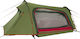 High Peak Sparrow Σκηνή Camping Τούνελ Πράσινη με Διπλό Πανί 4 Εποχών για 2 Άτομα 260x120x90εκ.