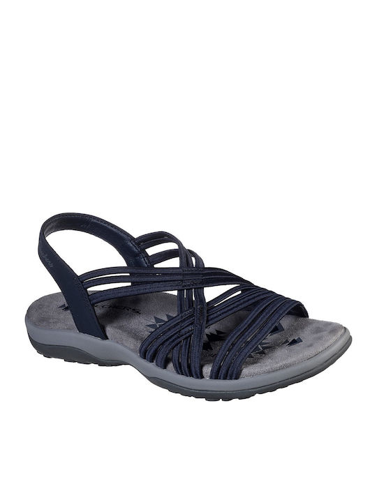 Reggae Slim Simply Stretch Sandale Casual Damă Din Piele Albastru Marin