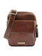 Tuscany Leather Larry Leather Men's Bag Shoulder / Crossbody Brown