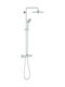 Grohe Euphoria System 260 Shower Column with Mixer 113.2cm Silver