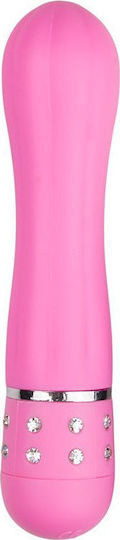 Easytoys Love Diamond Smooth Vibrator 11.4cm Pink