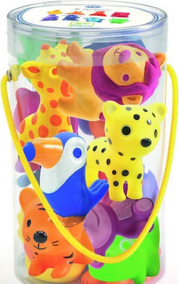 Djeco Miniature Toy Ζωάκια Ζούγκλας for 1.5+ Years 9cm. (Various Designs/Assortments of Designs) 1pc