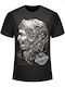 Alexander the Great t-shirt ΜΑΥΡΟ