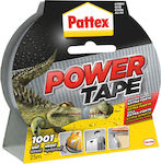 Pattex Power Tape Ασημί Self-Adhesive Fabric Tape Gray 50mmx25m 1pcs 08074013