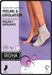 Iroha Nature Lavender Μάσκα Απολέπισης για Πόδια 40ml