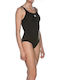 Dynamo Athletic One-Piece Swimsuit Black
