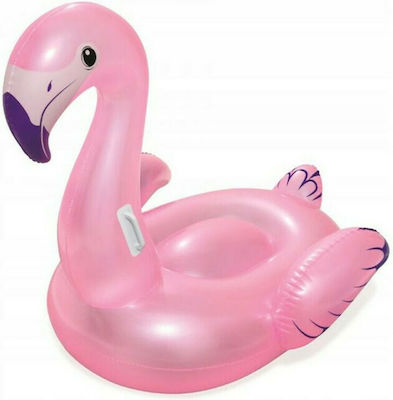 Aufblasbares für den Pool Flamingo mit Griffen Mehrfarbig mit Glitzer 127cm