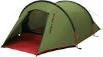 High Peak Kite 3 Camping Tent Tunnel Khaki with Double Cloth 4 Seasons for 3 People 230x160x105cm